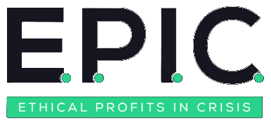Epic. Ethical Profits in Crisis logo